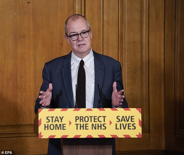 The Government's scientific advisor Sir Patrick Vallance has said ramping up production capacity in this country will be 'challenging'