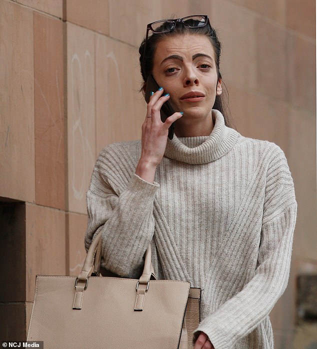 Johnson, pictured, was described in court as 'immature for her age' and ceased all contact with the boy after she discovered his real age