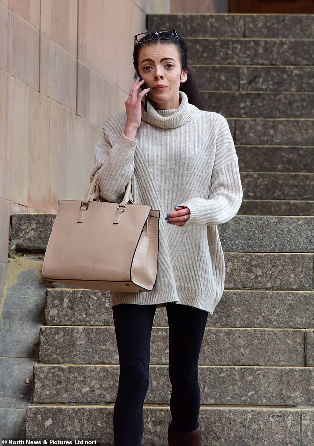 Johnson, pictured, received a three-year community order and sign the sex offenders' register for five years