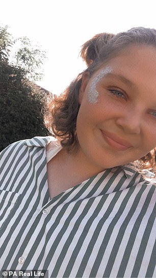 Kira, who is now cancer free, pictured recently