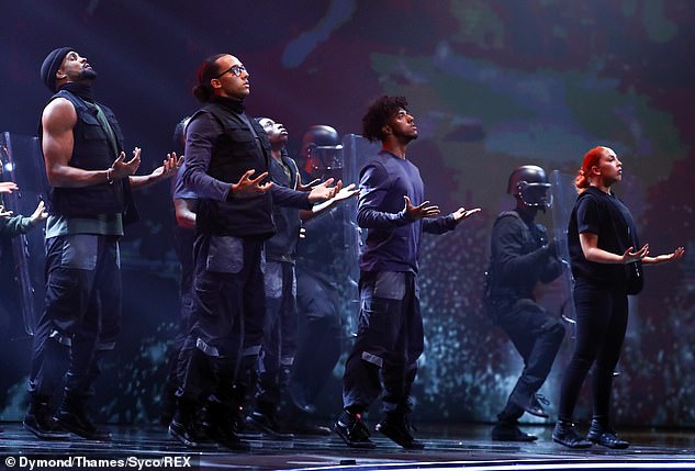 Memorable: Diversity's BLM performance was met with mixed responses, with some calling out the display as making a 'political statement' and others hailing the dance as 'powerful'