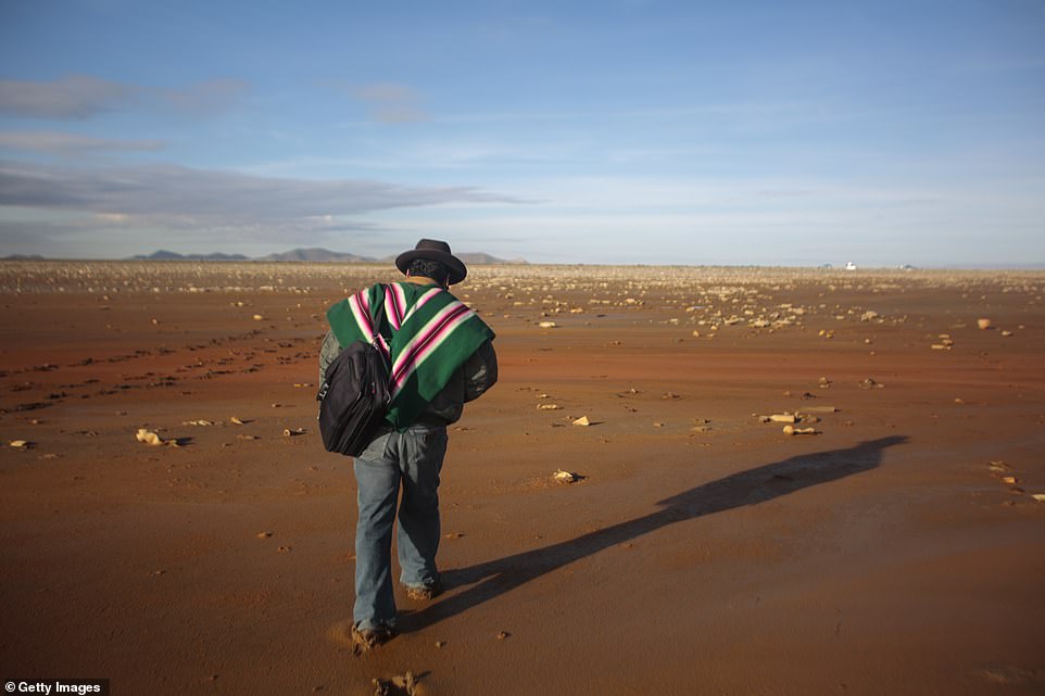 The lake lost nearly all of its water during a long drought in 2016. At the time, experts described the drought as an environmental disaster caused by climate change and the over exploitation of the water source by nearby mines