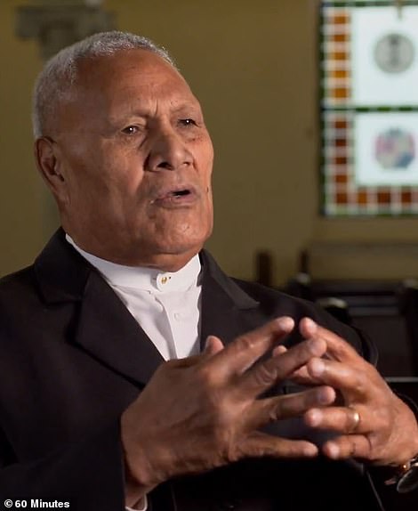 Sione Fataua (pictured) and Mano Totau were teenagers studying at a boarding school in Tonga when they and four friends decided to steal a whaling boat and travel nearly 500 miles to Fiji in June of 1965