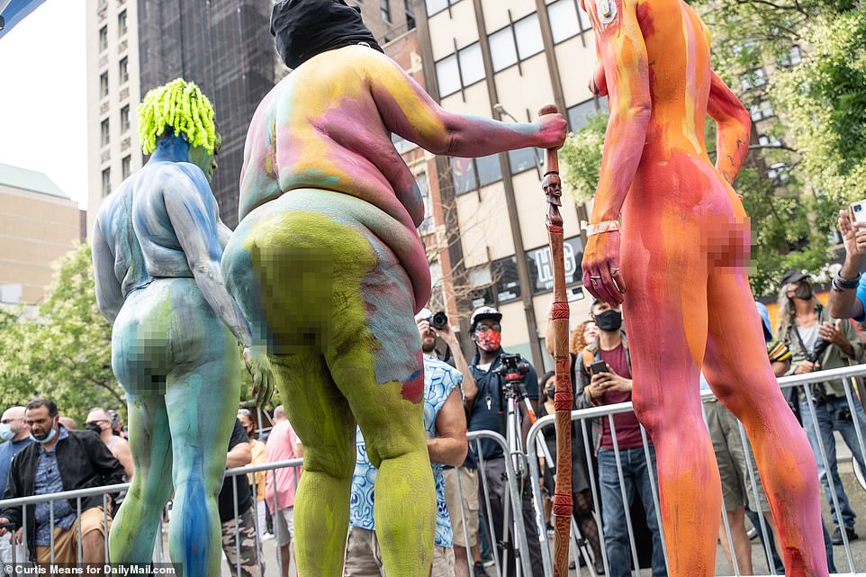 Ten years ago artist Andy Golub, the event's main organizer, was arrested along with two of his models