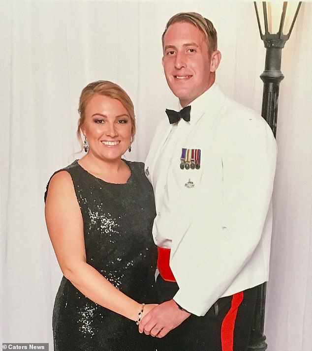 He often has to leave home for a few weeks to go on exercises but this is the first time he's been away for a long period of time