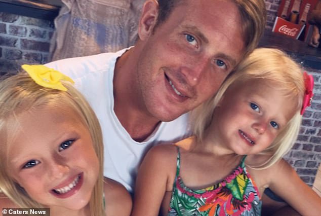 Amy kept Gary's arrival a secret until he walked through the arrivals gate because she was worried his flight may be cancelled