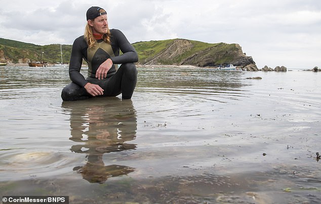 Mr Rush was preparing for a non-stop 24-hour swim around the Isle of Wight which he aims to complete at the end of the month for charity