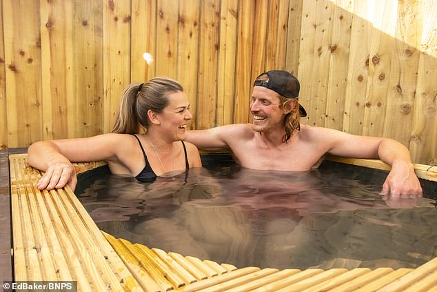 Mr Rush made headlines by building his fiancee Tess a £75 hot tub after their wedding was cancelled last year due to Covid restrictions