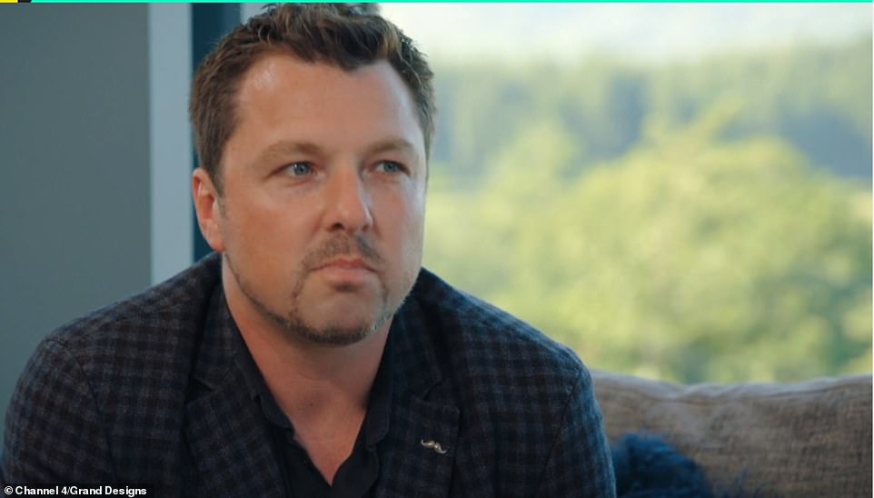 Joe confessed the budget had gone over £2.5 million,  saying he felt 'completely and utterly satisfied' with the space (pictured)