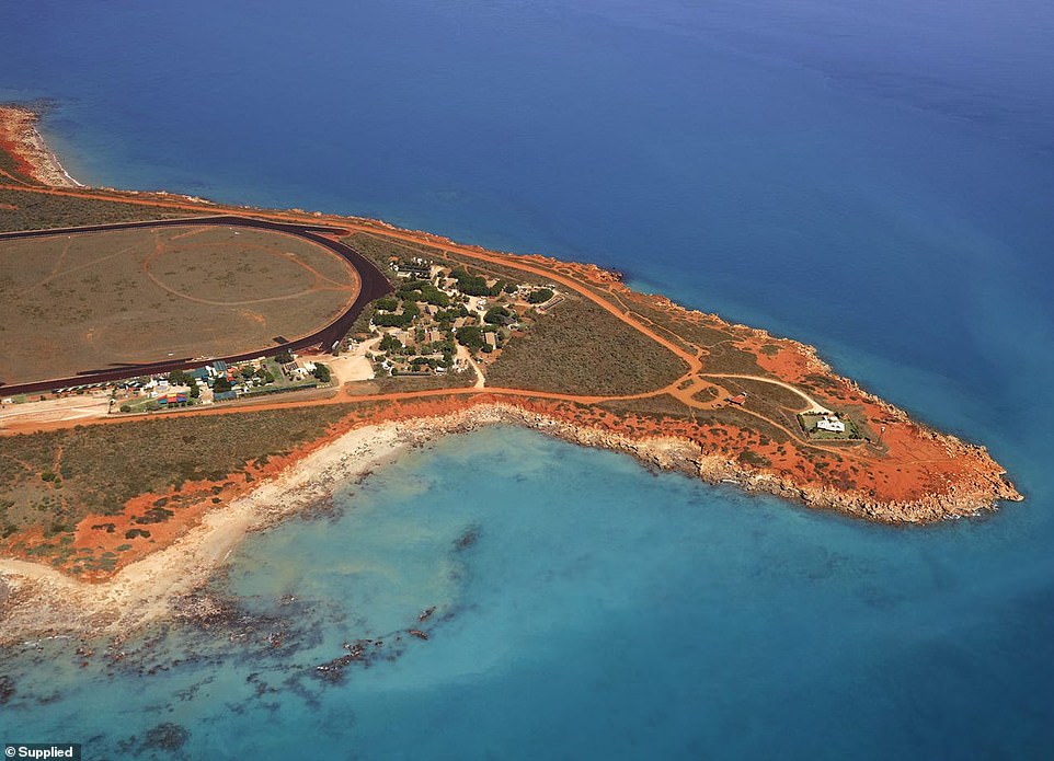Built in 1996 on the foundations of an old lighthouse keeper's cottage that became a nun's retreat, the five-bedroom home (right) has been beautifully designed to honour the surrounding nature