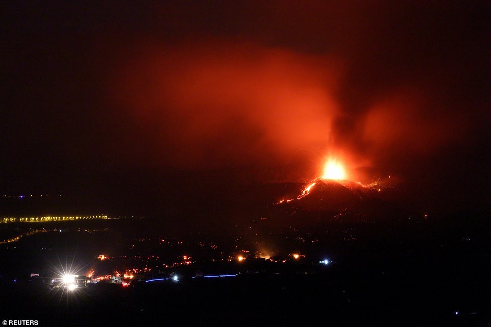 Millions of gallons of lava are inching their way towards the island's west coast, burning their way through homes and hundreds of acres of valuable farmland in the process