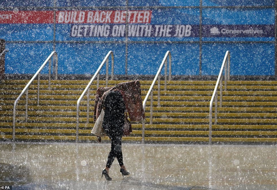 Yellow weather warnings for heavy rain are in place as the Met Office says large parts of the country will see more rain today