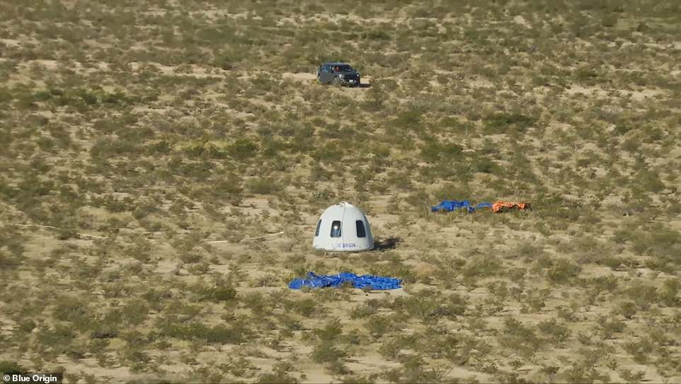 Passengers are subjected to nearly 6 G's, or six times the force of Earth's gravity, as the capsule returns to Earth. Shatner added that the the return to Earth was more jolting than his training led him to expect and made him wonder whether he was going to make it home alive