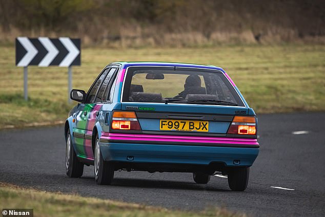 Engineers also had to install upgraded suspension to support the added weight of the batteries