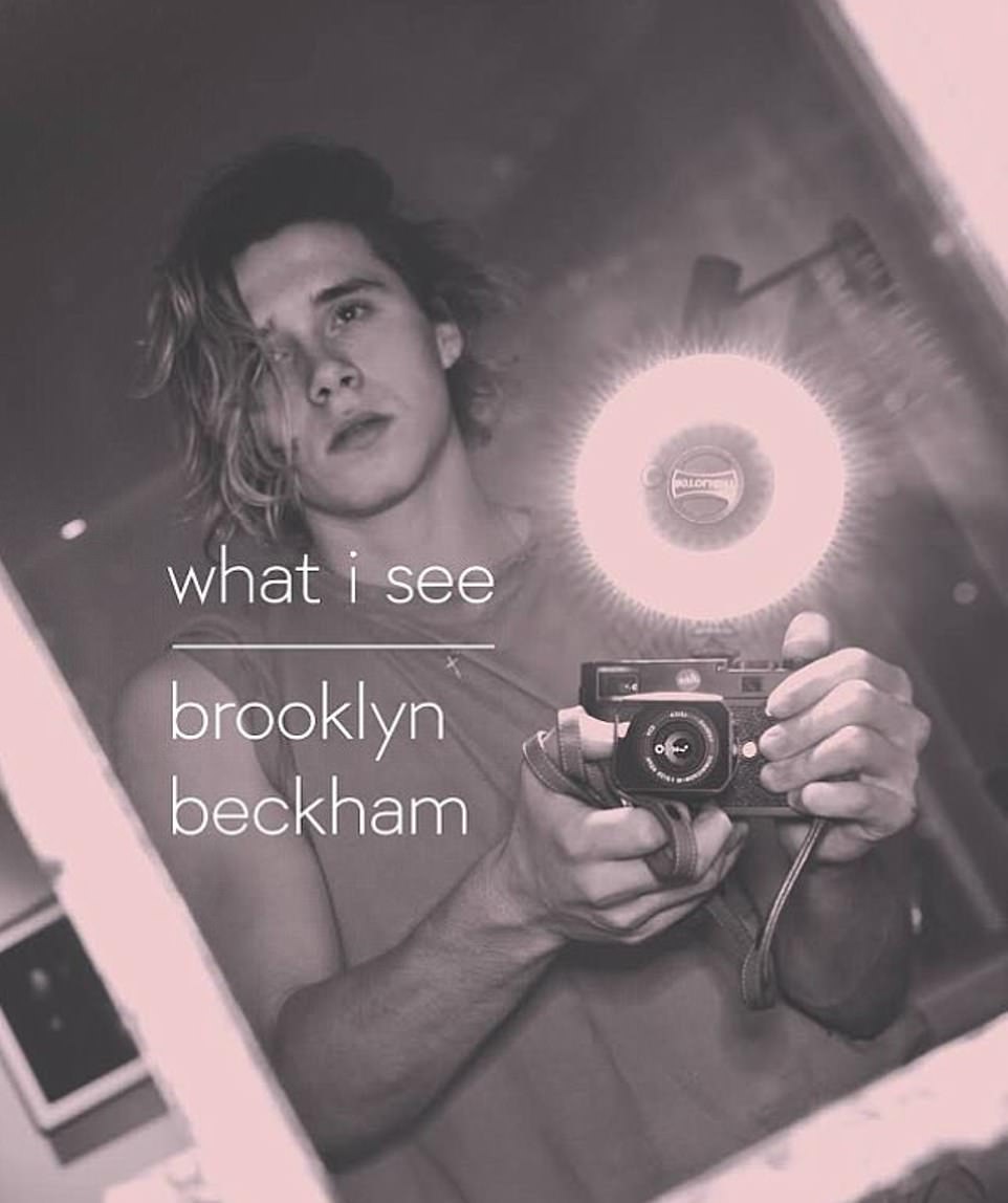 Turning his back: While cooking seems to be Brooklyn's latest passion, he was previously pursuing a career in photography. In 2017 he released a book of photos, What I See, which was universally slammed by critics