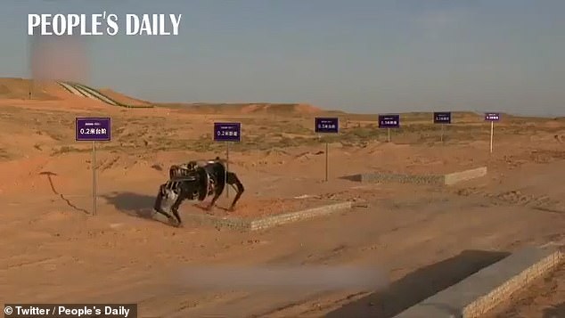 It will join soldiers from the Chinese army on logistics and reconnaissance missions in complex environments hat are too challenging for humans