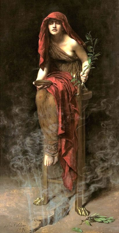 priestess delphi john collier
