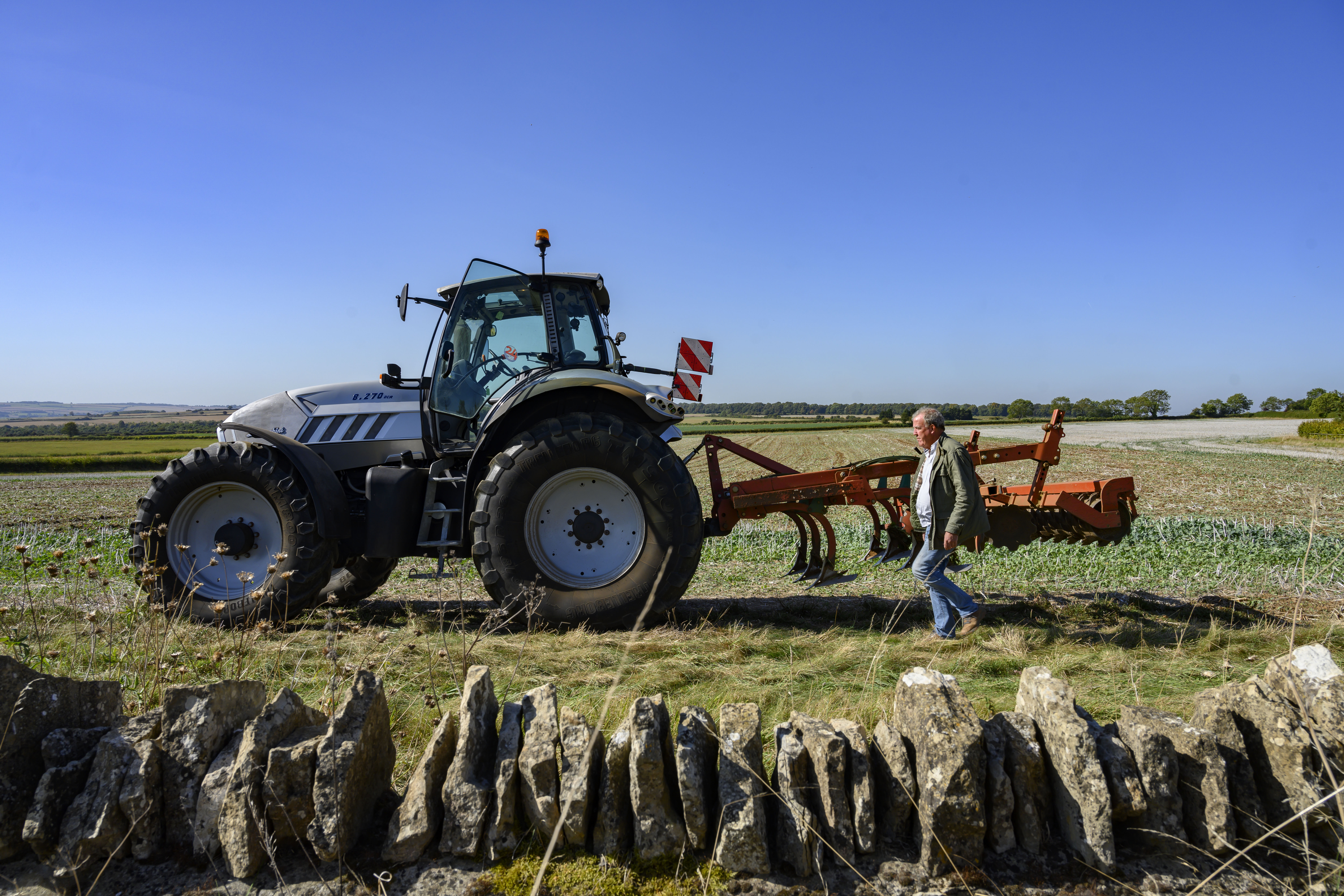 He works 16-hour days on his Diddly Squat Farm in Oxfordshire