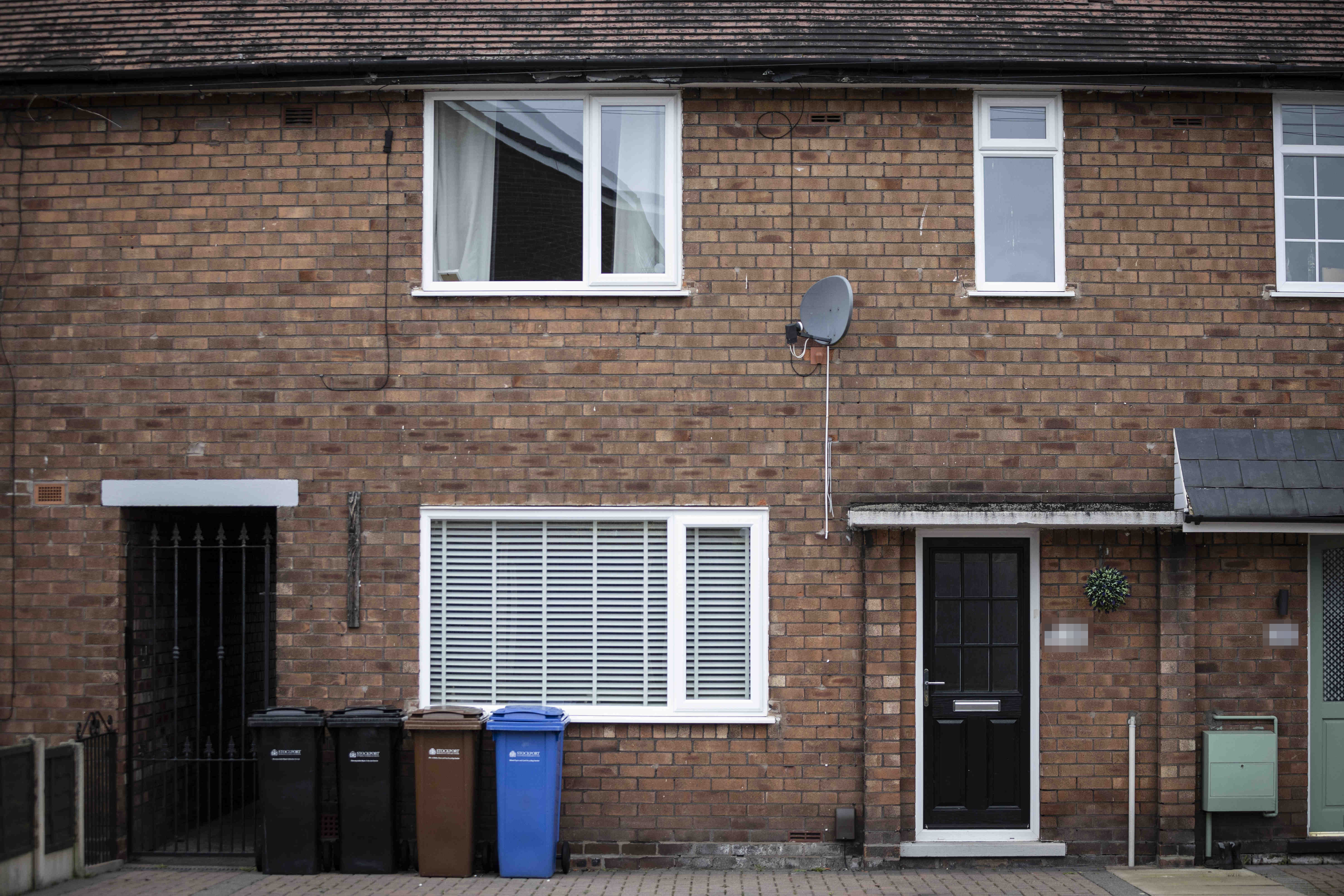 The home where Rayner is said to have lived with her hubby