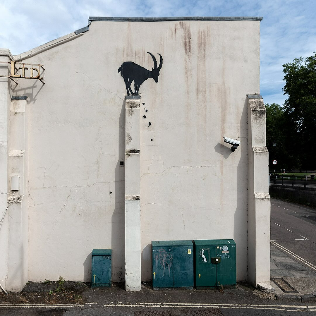 Banksy's latest artwork has sparked intrigue